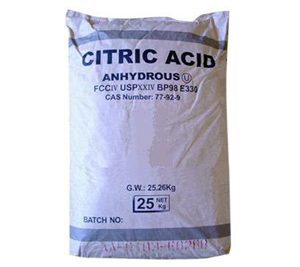 Citric Acid – Anhydrous
